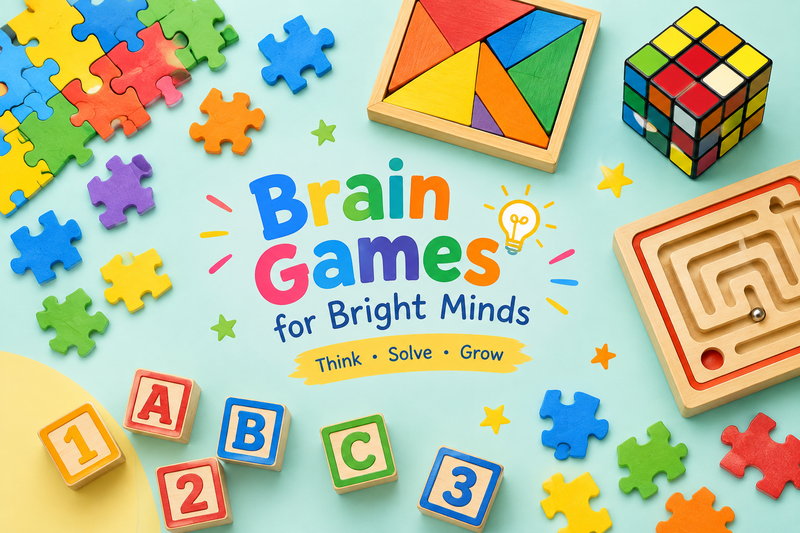 8 Best Brain Games, Puzzles & Strategy Toys for Kids & Tweens