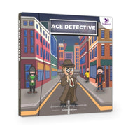 ToyKraft Ace Detective Mind Game Brain 5 Year Old, Detective Games, Brain Game, Educational Toys for Kids 4 to 6 Years Old, Magnalogix Magnetic Games – Junior