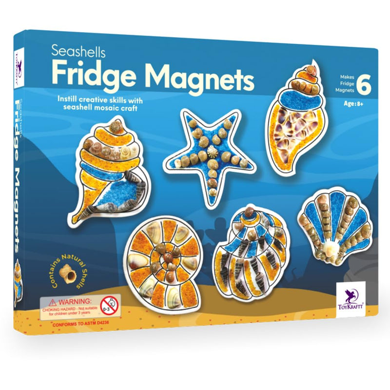 ToyKraft Art N Craft Kids Fridge Magnets Kit for Kids, Creative & DIY Toys, Kids Activity for Age of 8+ Year Mosaics