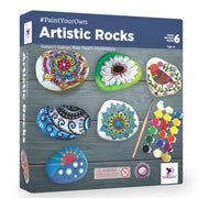 ToyKraft Rock Painting Art N Craft, Stone Rock Painting Kit, Pebbles for Painting Kit for Kids, Gifts for Kids 7+ Years Old – Artistic Rock Painting