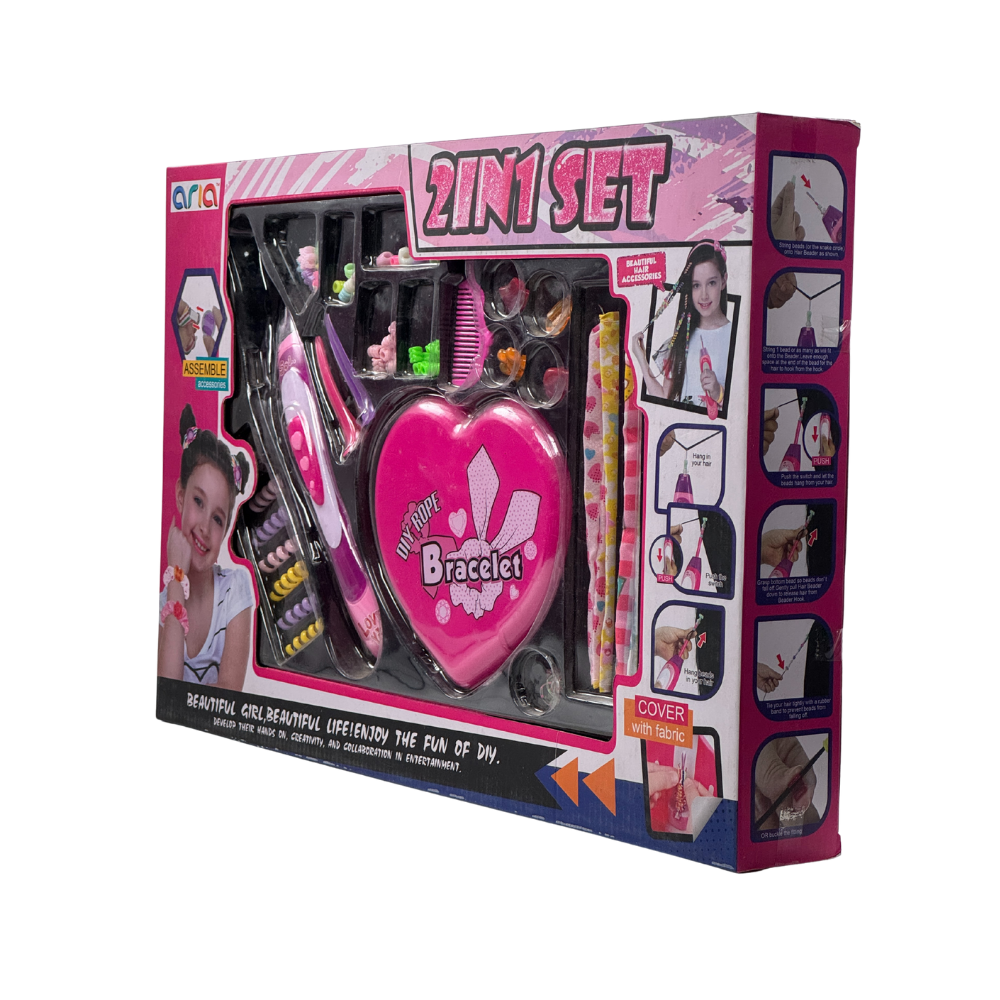 Braided 2in1 set Beautiful Hair accessories