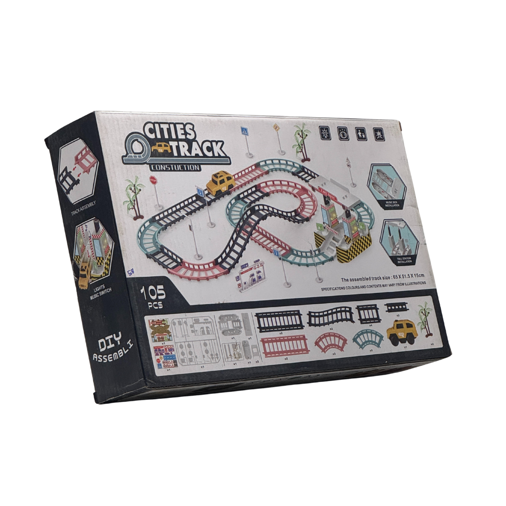 Cities track Constuction 87 PCS