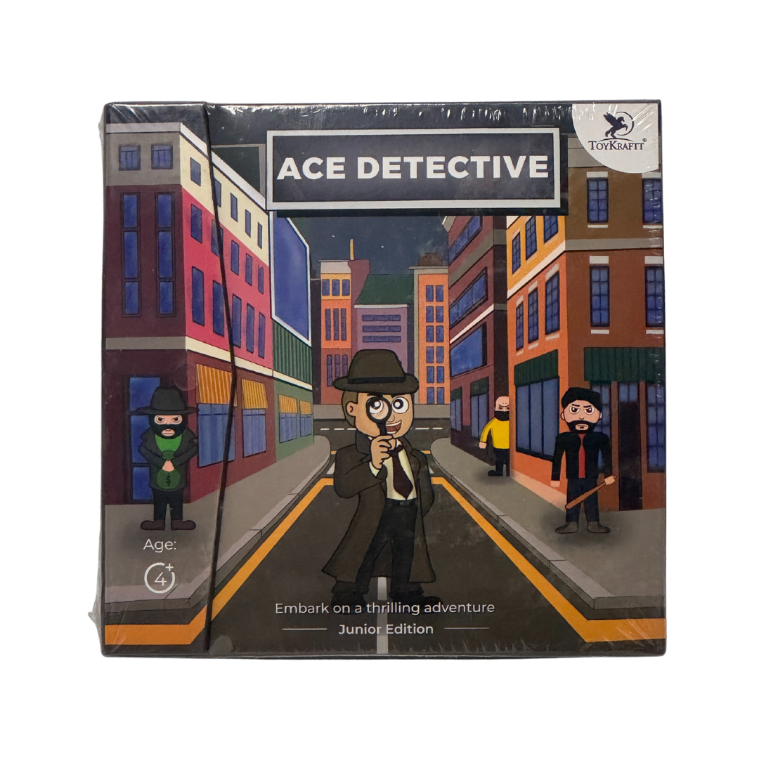 ToyKraft Ace Detective Mind Game Brain 5 Year Old, Detective Games, Brain Game, Educational Toys for Kids 4 to 6 Years Old, Magnalogix Magnetic Games – Junior