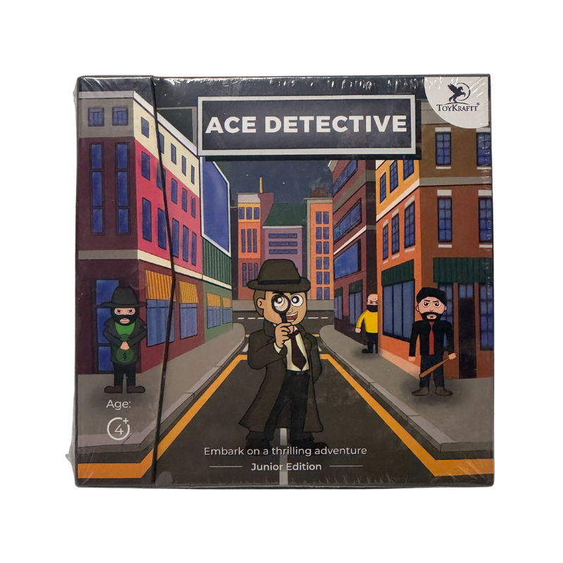 ToyKraft Ace Detective Mind Game Brain 5 Year Old, Detective Games, Brain Game, Educational Toys for Kids 4 to 6 Years Old, Magnalogix Magnetic Games – Junior