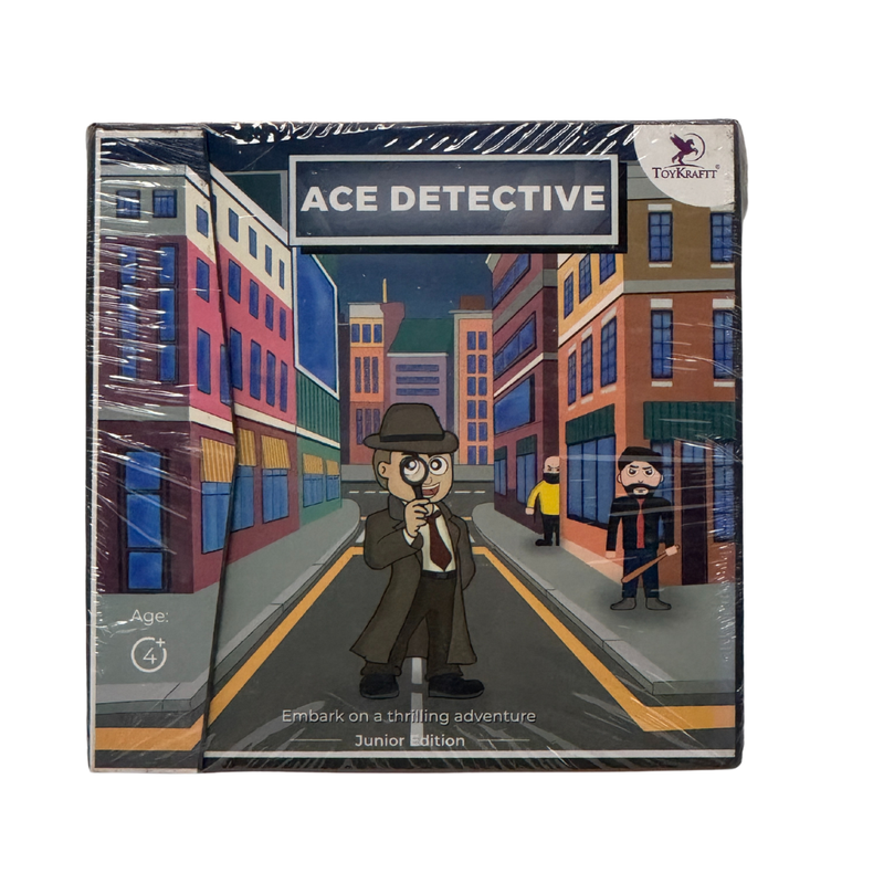 ToyKraft Ace Detective Mind Game Brain 5 Year Old, Detective Games, Brain Game, Educational Toys for Kids 4 to 6 Years Old, Magnalogix Magnetic Games – Junior