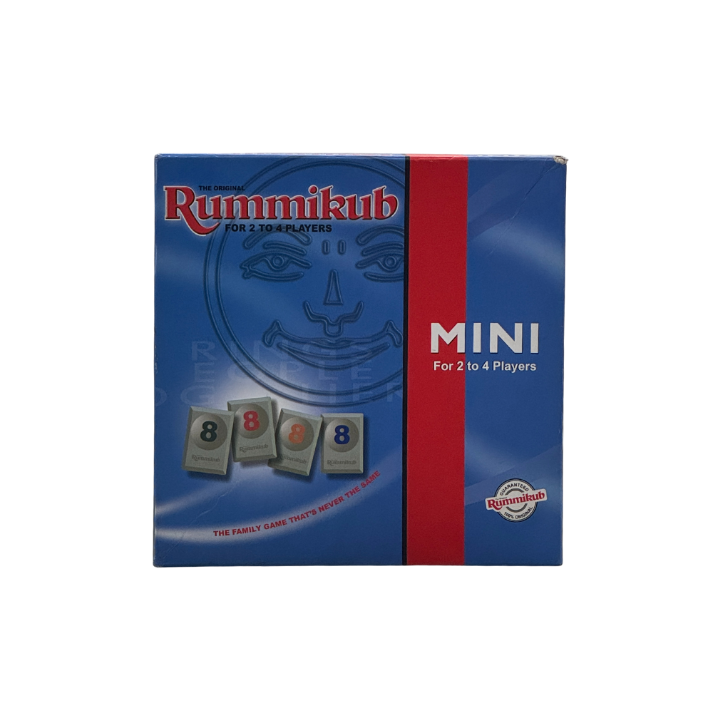The Rummikub (mini) Card Game Brings People Together Classic Board & Card Game for Adult Family Friend (Ages 8 and Up; Players 2-4)