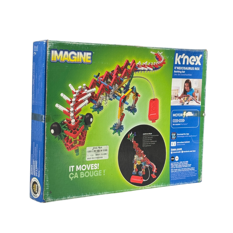 K’NEX Beasts Alive – K’NEXosaurus Rex Building Set – 255 Pieces – Ages 7+ Engineering Educational Toy Toys & Games