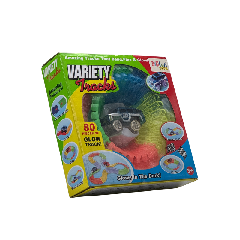 Variety Tracks | Amazing Features | 80 PCS
