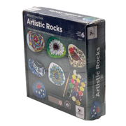 ToyKraft Rock Painting Art N Craft, Stone Rock Painting Kit, Pebbles for Painting Kit for Kids, Gifts for Kids 7+ Years Old – Artistic Rock Painting