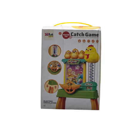 Catch Ball Game Machine Indoor Game for Kids Chicken Electric Rotate Dribbling Dropped Fun Activity Game Interactive Table Top Game