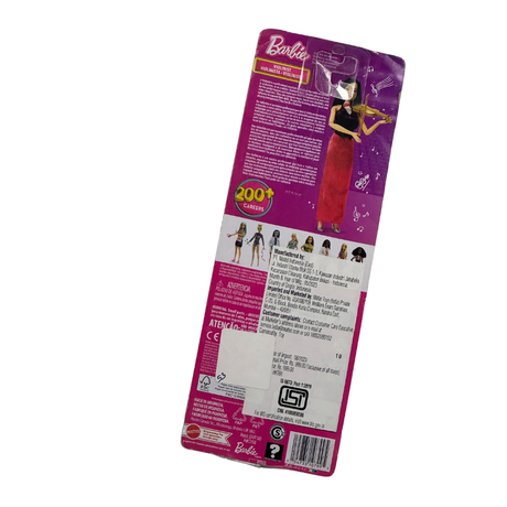 Barbie Doll & Accessories, Career Violinist Musician Doll with Violin and Bow