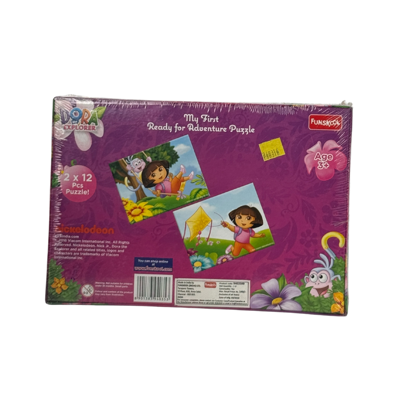 FUNSKOOL DORA MY FIRST READY FOR ADVENTURE PUZZLE, GREAT FOR GIFTS (24 Pieces)