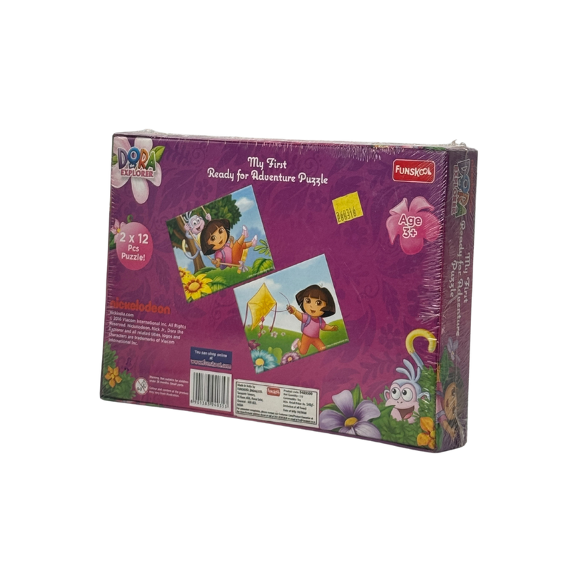 FUNSKOOL DORA MY FIRST READY FOR ADVENTURE PUZZLE, GREAT FOR GIFTS (24 Pieces)