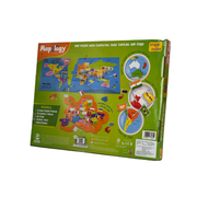 Imagimake Kid’s Mapology – Physical Features of India Learn 50+ Geographical Features Like Mountains, Rivers, Plateaus Educational Toy and Learning Aid Puzzles for Age 5 Years+,Multicolor