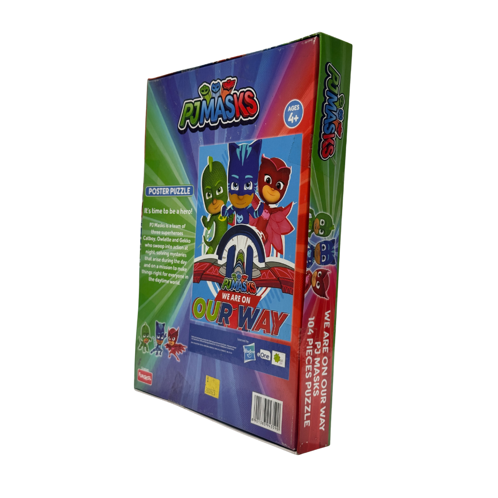 PJ Masks Hasbro Gaming Matching Game for Kids Ages 3&Up,Fun Preschool Game for 1+ Players,Multicolor