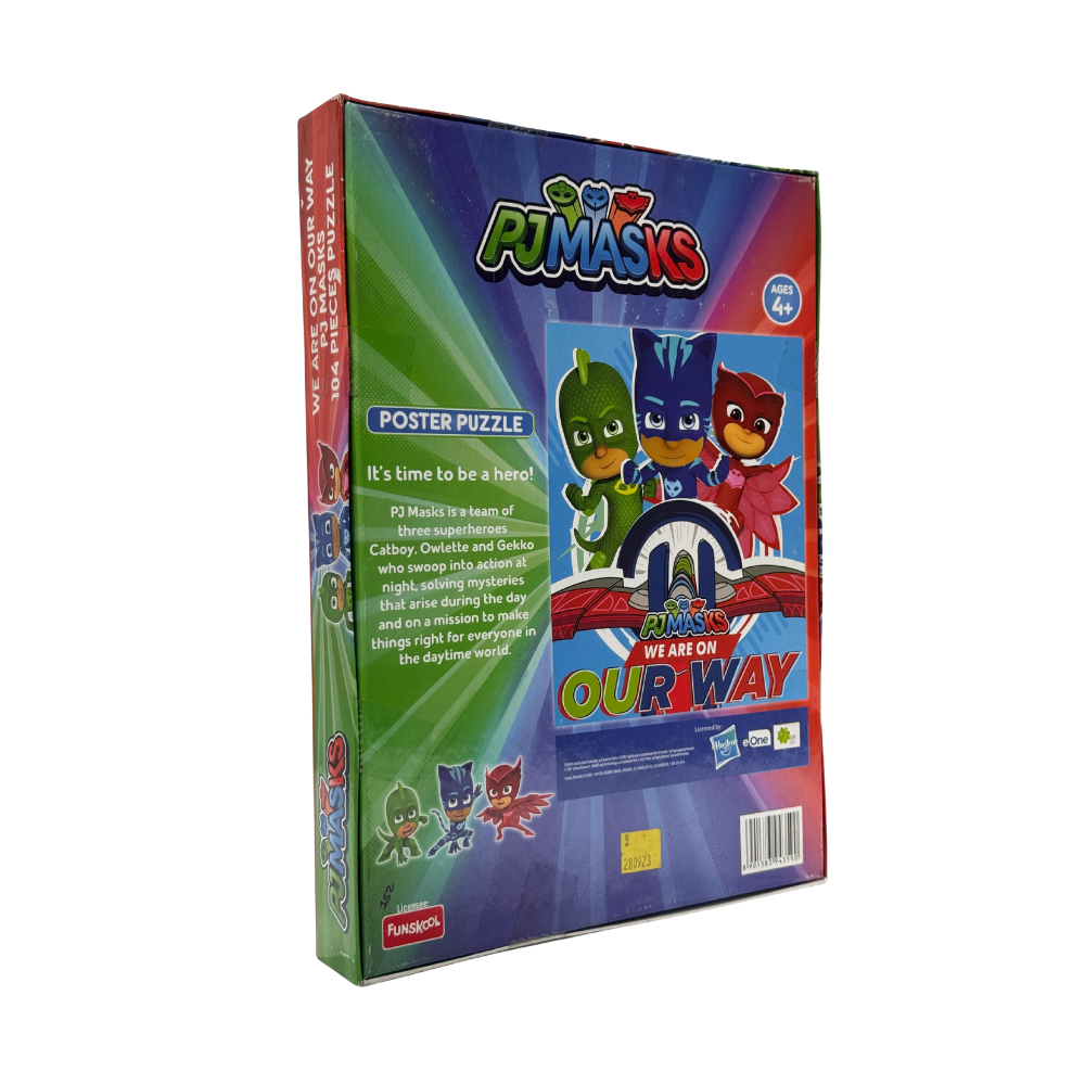 PJ Masks Hasbro Gaming Matching Game for Kids Ages 3&Up,Fun Preschool Game for 1+ Players,Multicolor