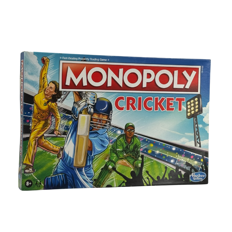Monopoly Cricket Board Game | Cricket-Themed Monopoly Board Game for Families and Kids | for Ages 8+ | for 2 to 6 Players | Birthday Gift for Kids & Families