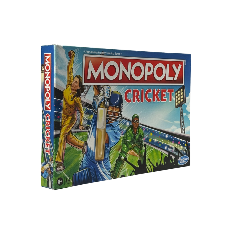Monopoly Cricket Board Game | Cricket-Themed Monopoly Board Game for Families and Kids | for Ages 8+ | for 2 to 6 Players | Birthday Gift for Kids & Families