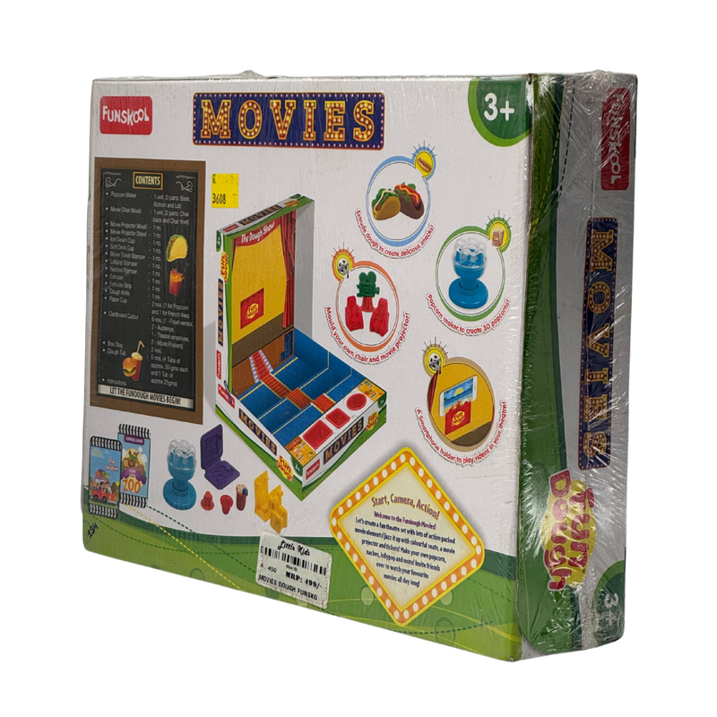 Fundough – Movies, Shaping and Sculpting, 3years +, Multicolor
