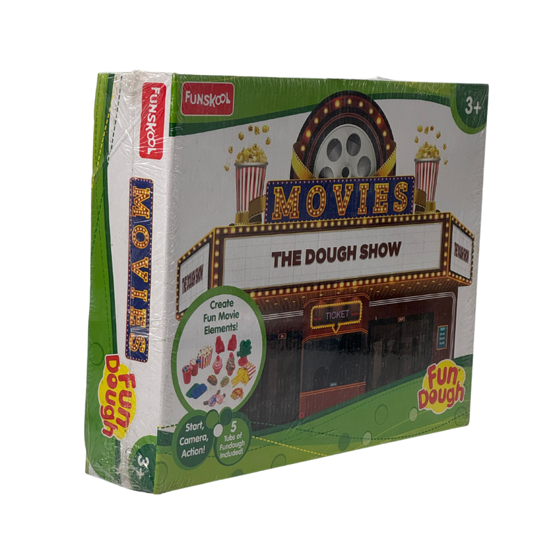 Fundough – Movies, Shaping and Sculpting, 3years +, Multicolor
