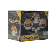 JCB Piggy Bank – Robotic Coin Munching Toy Money Box Coin Bank | Electronic Piggy Bank Excavator with Password Or Fingerprint Lock Toy Coin Bank (Multicolor)