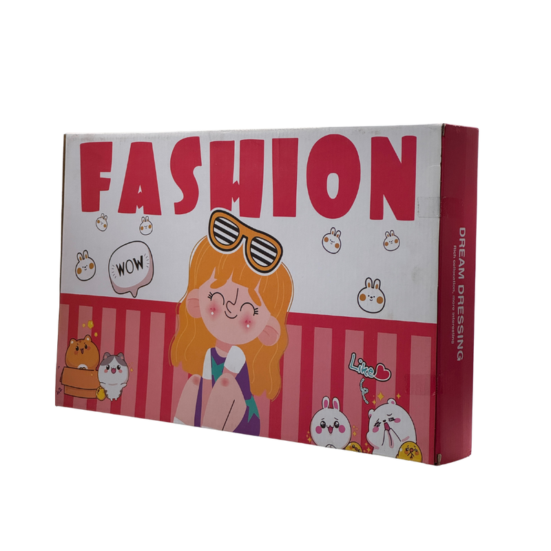 Dream Fashion for Kids, Ultimate Kit for Girls, Easy to Clean & Use, Portable 20-Piece Set, 3 Years