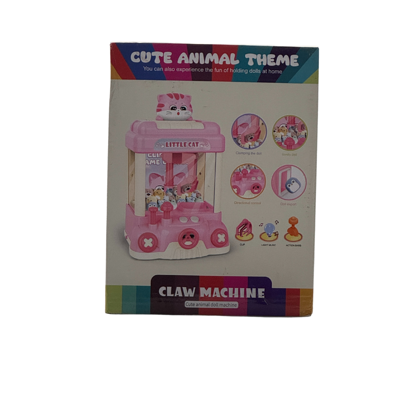 Catcher Claw Machine Arcade Game, Electronic Small Toys, Mini Vending Machine, Arcade Candy Capsule Claw Game Prizes Toy for Kids