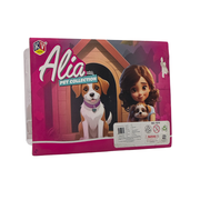Alia Pet Collection Doll Set | Alia Doll and Cute Pet Dogs with one Larger Dog | Pretend Playset Suitable for 3+ Years