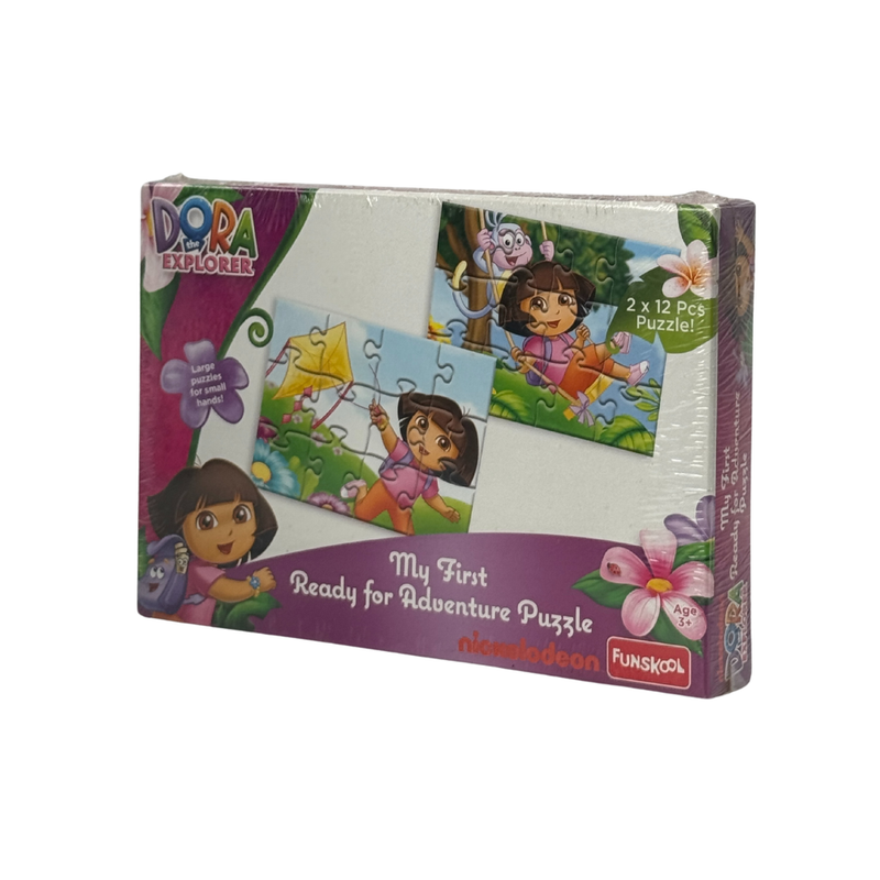 FUNSKOOL DORA MY FIRST READY FOR ADVENTURE PUZZLE, GREAT FOR GIFTS (24 Pieces)