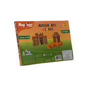 Imagimake Kids Boys&Girl’S Mapology Monuments Of India, Construction Blocks For Above 5 Years, Multicolor, 2 Pcs