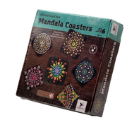 ToyKraft Dot Mandala Table Coaster Mandala Painting Kit for Kids, Mandala Art Kit, Dot Painting Kit, Toys for Girls Boys 7 to 12 Years, Gifts for Birthday