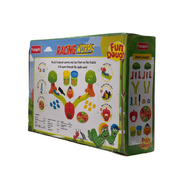 Fundough – Racing Worms, Extrude and Race, 3years +, Multicolor
