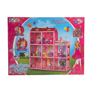 DIY Fashion Villa | Multilevel Doll House for Kids (156 PCS)