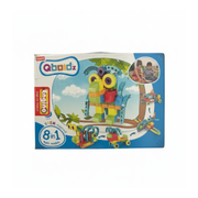 Engino Qboidz 8 In 1 Mm Owl,Construction Skills,Multicolor Pack of 61 Pcs | Best Birthday Gift for Kids