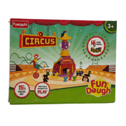 Fundough – Circus, Cutting and Moulding Playset, 3years +, Multicolor