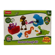 Fundough – Doctor Dough Kit, Shaping and Sculpting Playset, 3years +, Multicolor