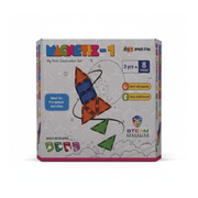 Zephyr Learning Steps Magnetix-1 My First Construction Set, Creativity and Fun Gifts for Girls, Boys, Adults, Construction Skills, Multicolor Pack