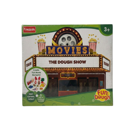 Fundough – Movies, Shaping and Sculpting, 3years +, Multicolor