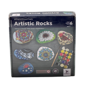 ToyKraft Rock Painting Art N Craft, Stone Rock Painting Kit, Pebbles for Painting Kit for Kids, Gifts for Kids 7+ Years Old – Artistic Rock Painting