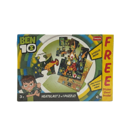 Funskool puzzles ben 10 2 in 1 – 60 pcs puzzle-Multicolor | Best Birthday Gift for Kids