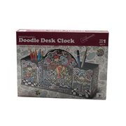 ToyKraft Doodle Desk Clock, Doodle Art Kit for Kids, Craft Kit for Kids, Learning Activity Games, DIY Toys, DIY Craft Kit, Kids Activity for 7 Years & Above,