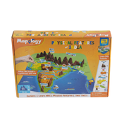 Imagimake Mapology – Political & Physical World Map Puzzle, Learn World Map Puzzle with Flags & Capitals, Educational Toy – Puzzles for Kids for Age 5 Years+, Best Gift for Boys & Girls
