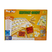 Imagimake Mapology History Quest – India |Historical Board Game |Explore 8 ERAS of Indian History with Discovery Lenses, Artefact Tokens, Ancient Dice |Educational Toy |Birthday Gift for Girls & Boys