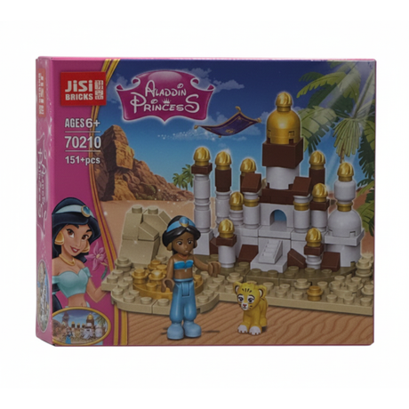Jisi 70211 Frozen Princess Fairytale Castle Building Blocks 150pcs