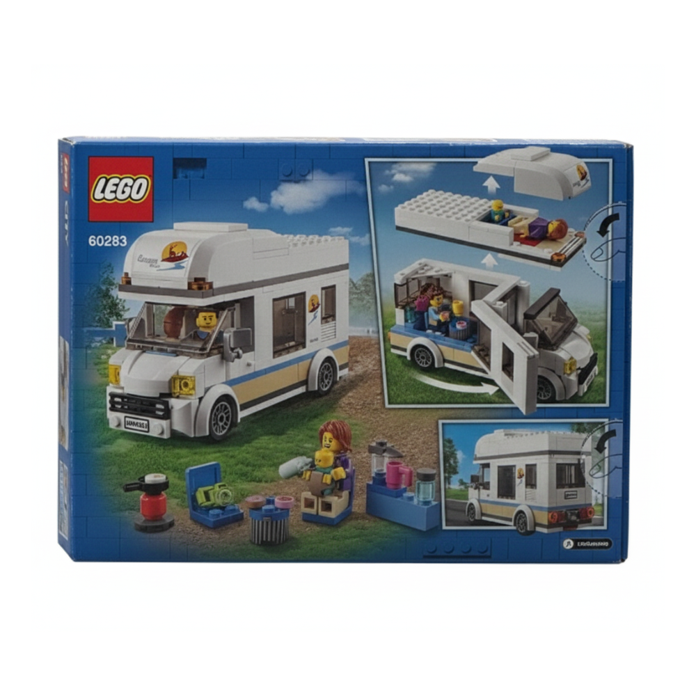 Lego City Holiday Camper Van 60283 Building Kit (190 Pieces) | Best Birthday Gift for Kids