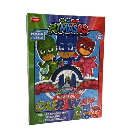 PJ Masks Hasbro Gaming Matching Game for Kids Ages 3&Up,Fun Preschool Game for 1+ Players,Multicolor