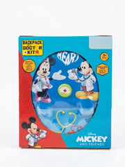 Kriiddaank Disney Mickey and Friends Backpack Doctor Kit for Kids | Pretend Play Medical Set with Light & Sound Effects | Educational Toy Age 3+ (Multicolor)
