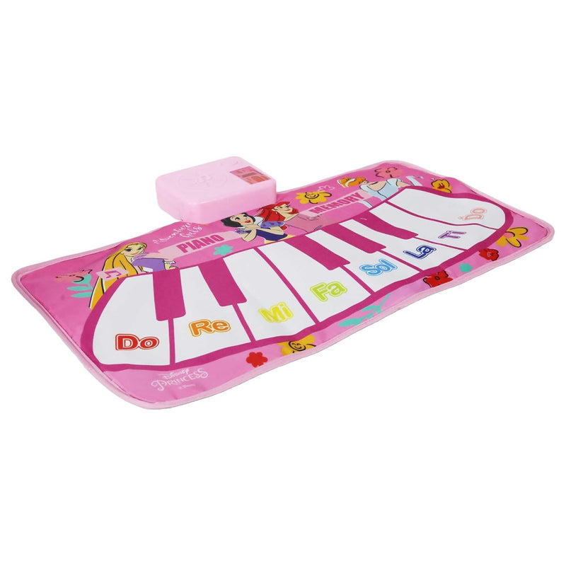 Kriiddaank Princess Portable Piano Music Mat for Kids | 8 Keys & Interactive Sounds Roll Up Floor Mat | Educational Musical Toy|Birthday Gift for Girls 3+ Years | Lightweight & Foldable Playmat