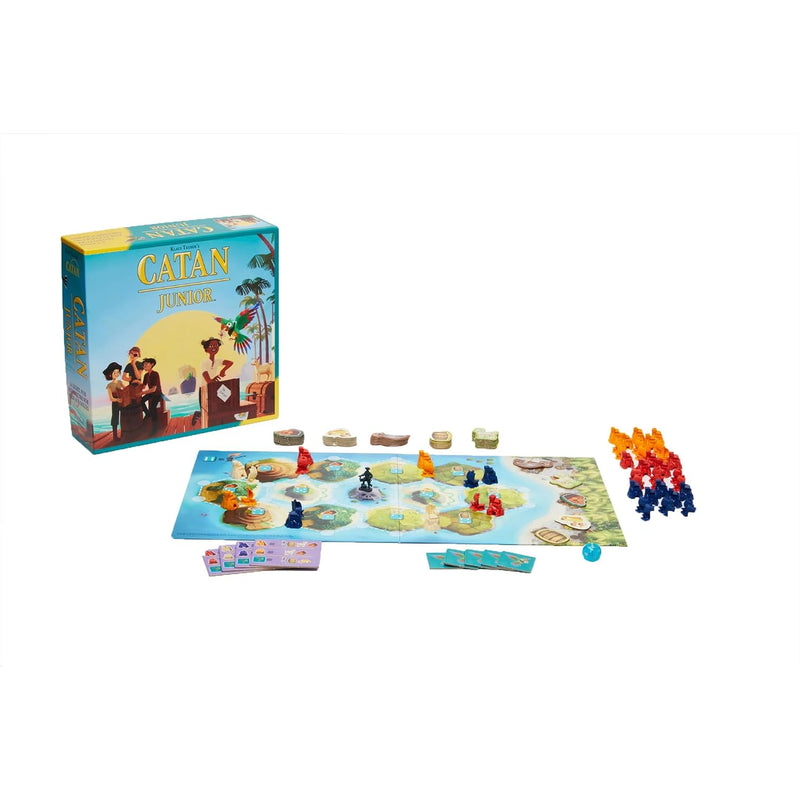 Catan Mayfair Games Kid Wood Catan: Junior, Multicolor