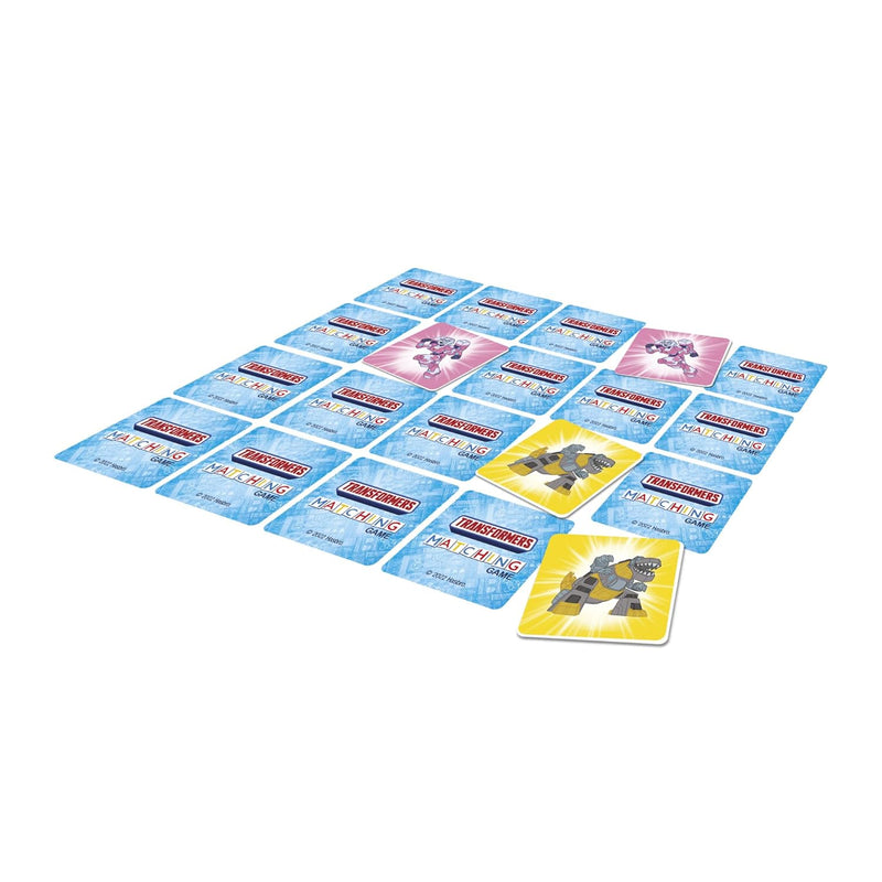 Hasbro Gaming Transformers Matching Game for Kids Ages 3 and Up, Fun Preschool Game for 1+ Players
